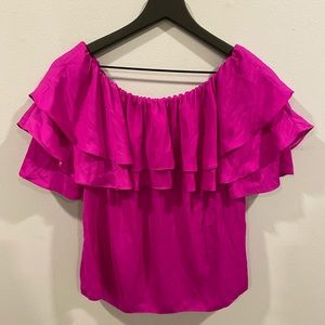 Lilly Pulitzer Off the Shoulder Blouse